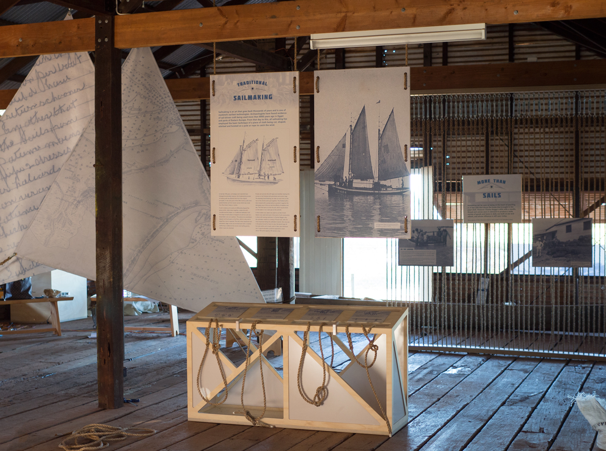 Creative Spaces - Projects - Broome Sailmakers Shed & Museum