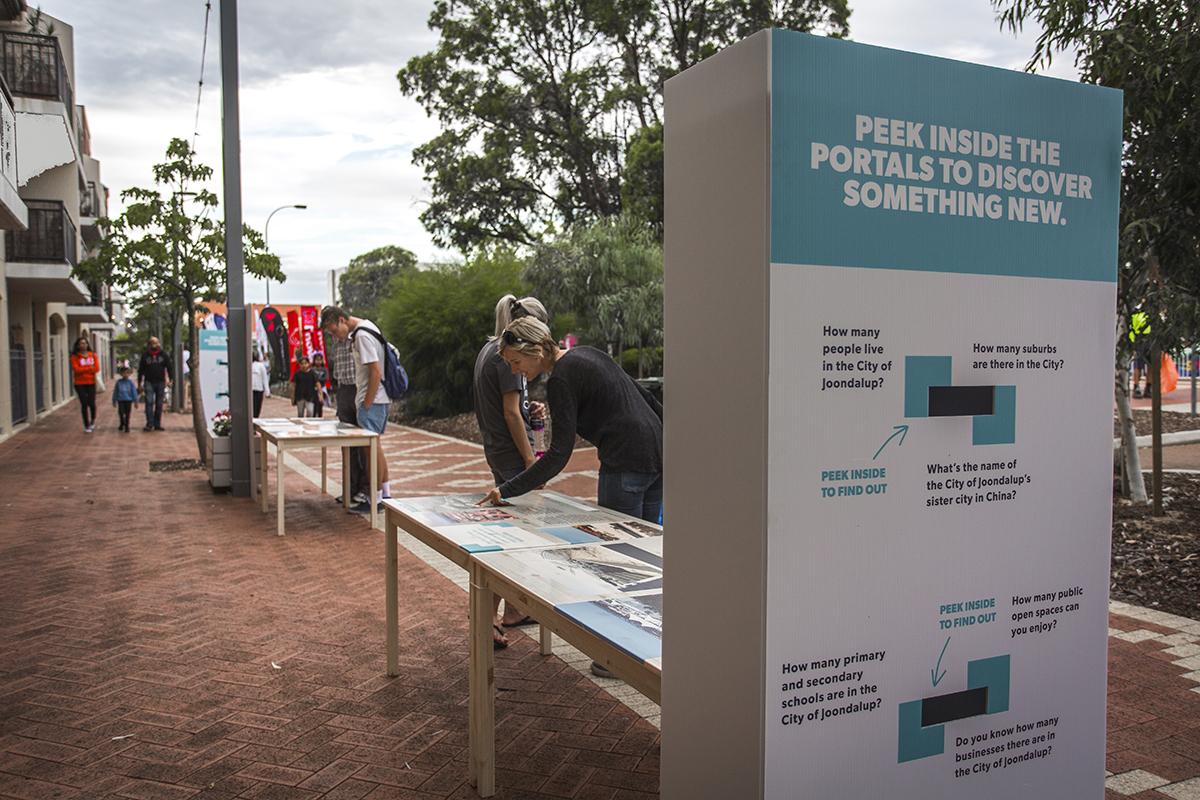 Creative Spaces - Projects - Joondalup Festival - Exhibition Design - Perth
