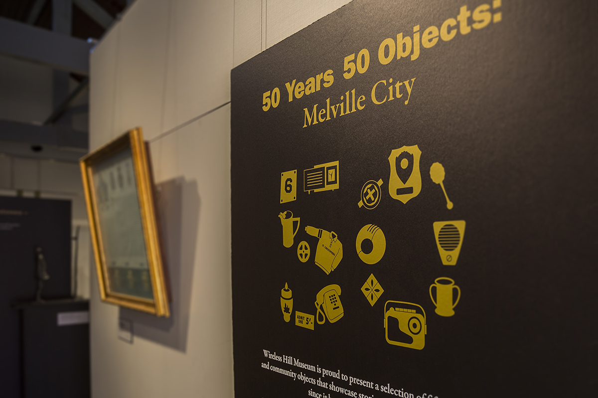 Creative Spaces - Projects - 50 Years 50 Objects - Exhibition Design - Perth