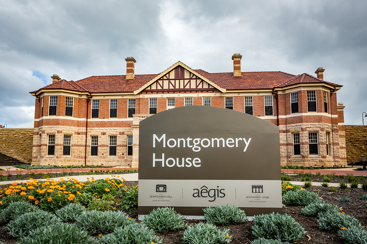 Creative Spaces - Projects - Montgomery House - Signage Design - Perth