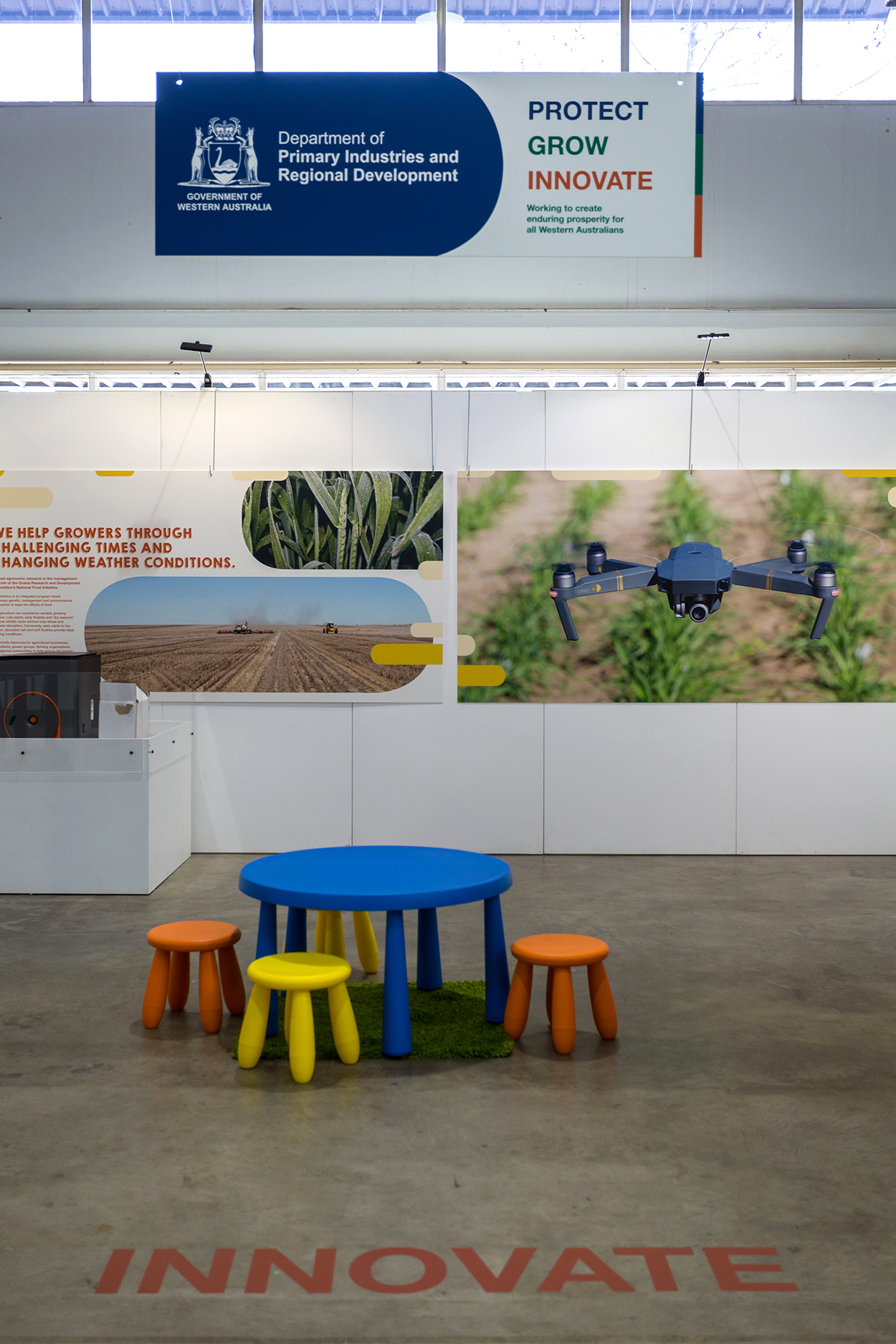 Creative Spaces - Projects - DPIRD Royal Show Exhibition - Exhibition Design - Perth