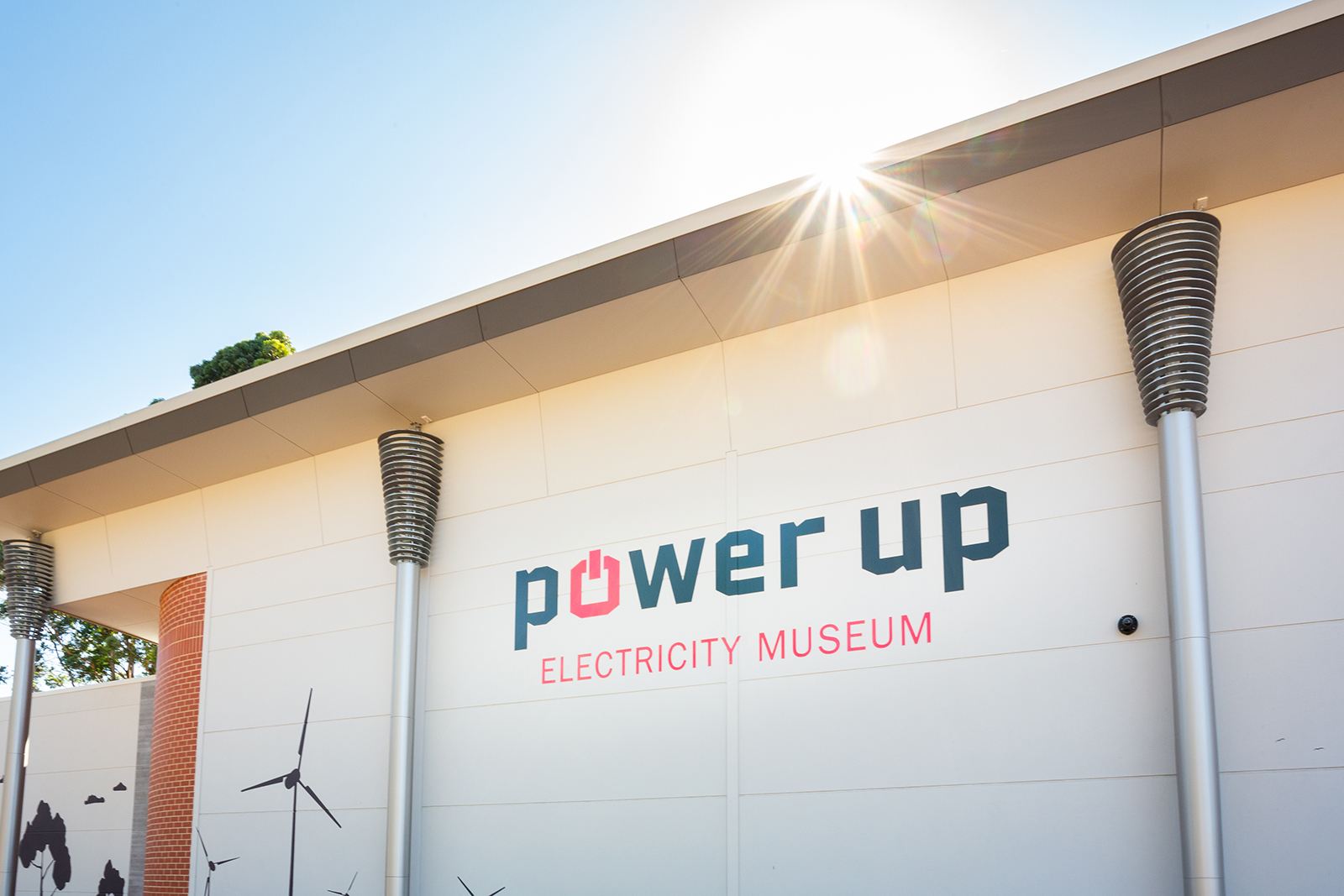 Creative Spaces - Projects - Manjimup - Power Up Electricity Museum - Signage