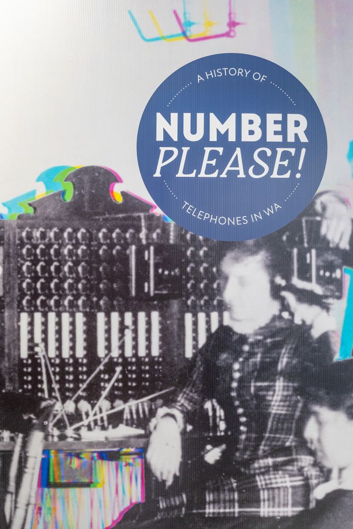 Creative Spaces - Projects - Number Please! - Wireless Hill Museum - Exhibition Design
